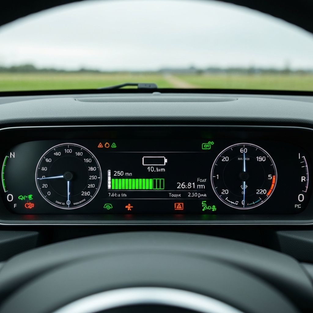 新能源车主必读：电动汽车专属故障灯指南